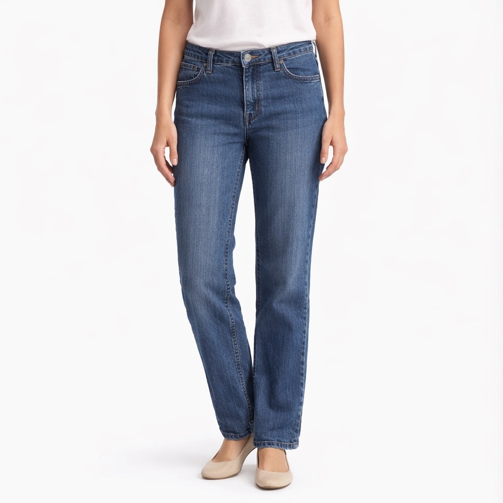 Cabela’s Casuals Blue Straight Leg Denim Jeans Women’s Size 10 Short